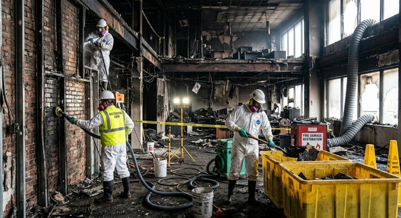 Commercial Fire Restoration in Phoenix, AZ