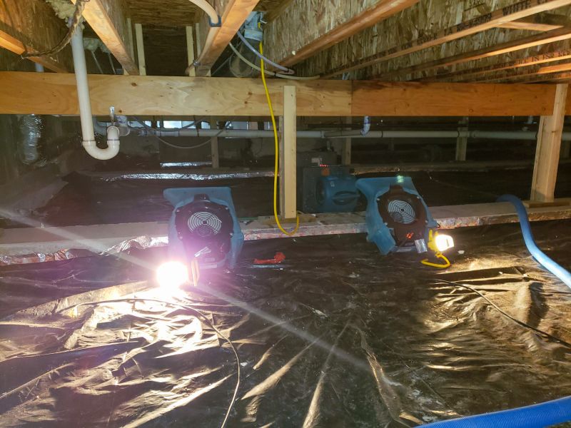 Crawlspace Water Cleanup in Santa Rosa, CA
