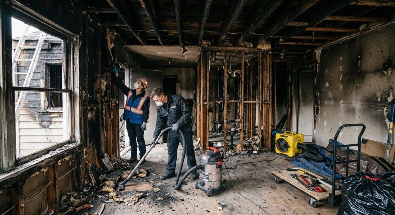 Fire Damage Cleaning in Scottsdale, AZ