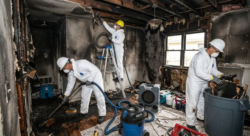 Fire Damage Cleaning in Gilbert, AZ