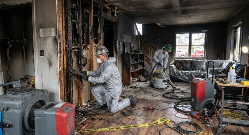 Fire Damage Cleaning in Gilbert, AZ