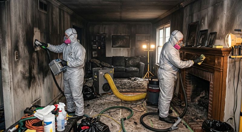 Soot Damage Repair in Chandler, AZ