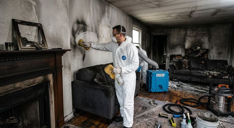 Soot Damage Restoration in Gilbert, AZ