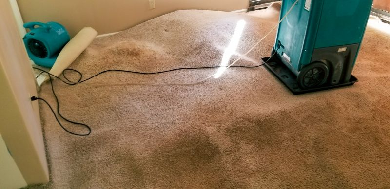 Wet Carpet Drying in Santa Rosa, CA